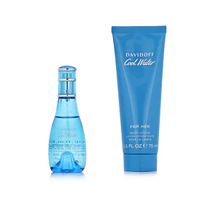 Davidoff Cool Water Darčeková kazeta toaletná voda 30 ml + telové mlieko 75 ml